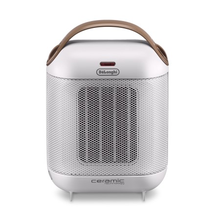 DeLonghi Capsule HFX30C18IW White Heater Fan - Efficient, Stylish, and Compact Heating Solution
